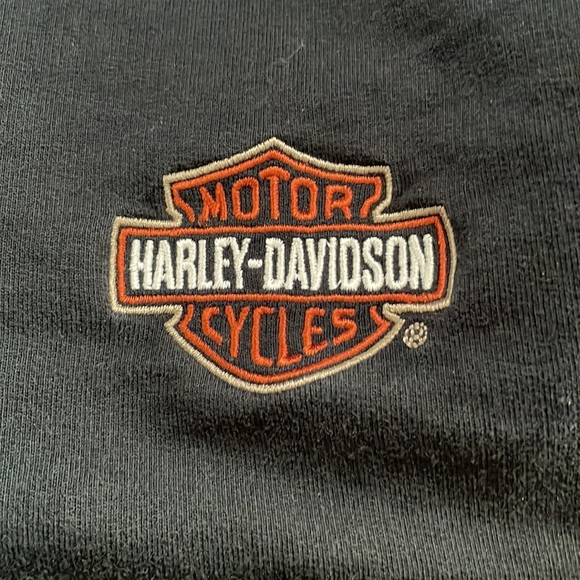 Harley-Davidson | Women's Black Embroidered Zip Up Hoodie Jacket Size Small - Picture 6 of 6